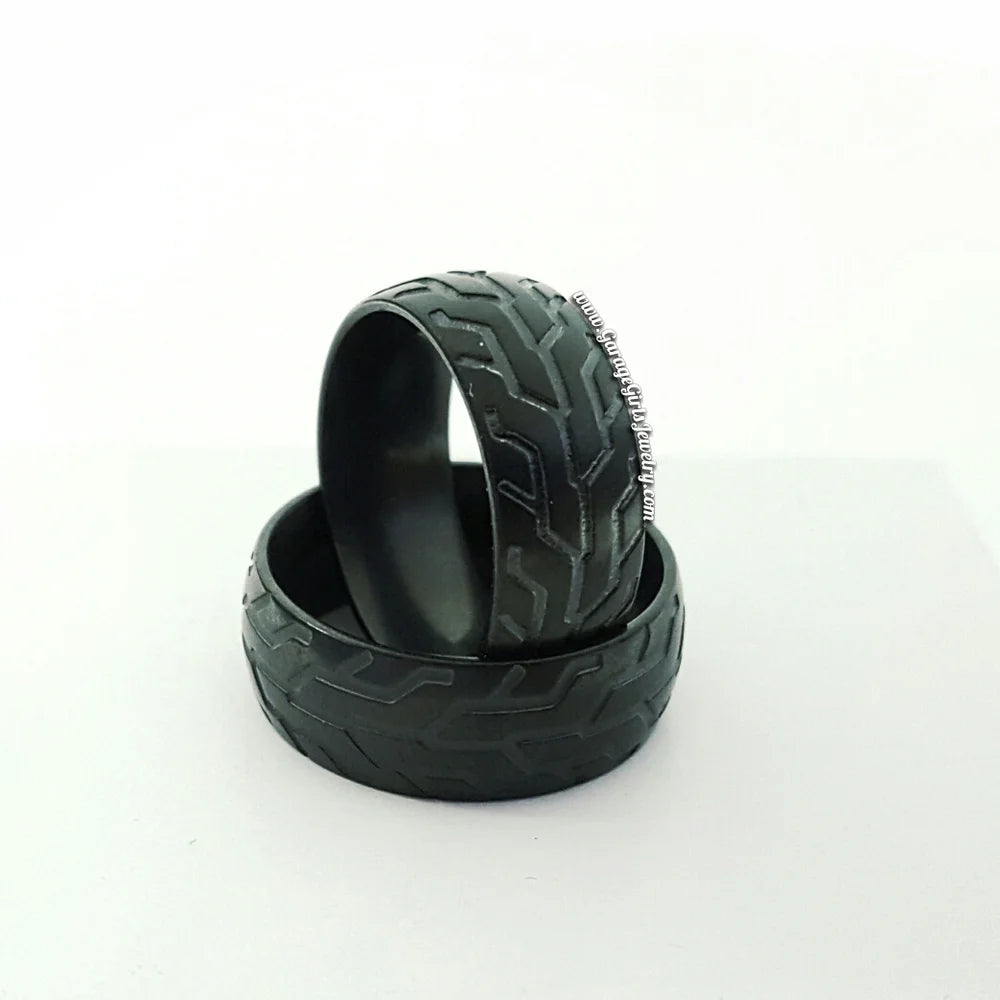 Rubber tire 2025 tread ring