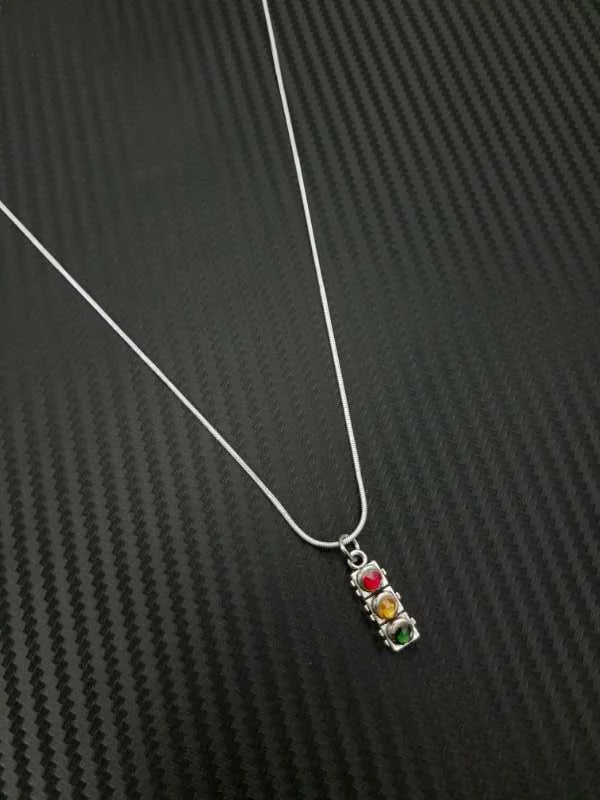 Stoplight Necklace Garage Girls Jewelry