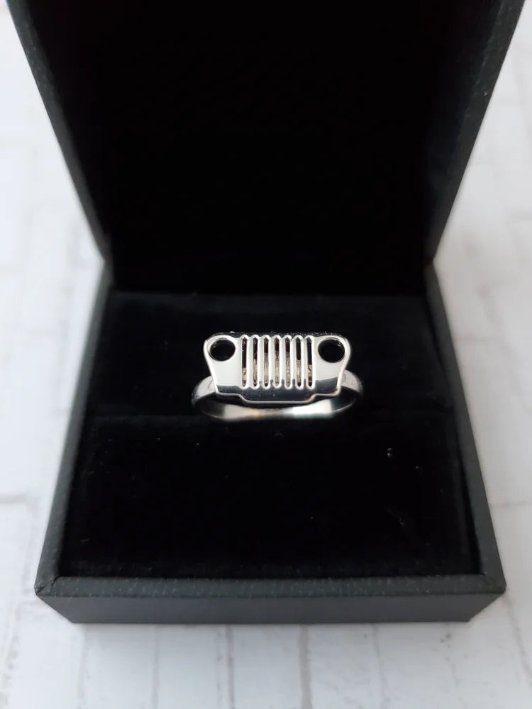 Jeep Grill Ring Garage Girls Jewelry