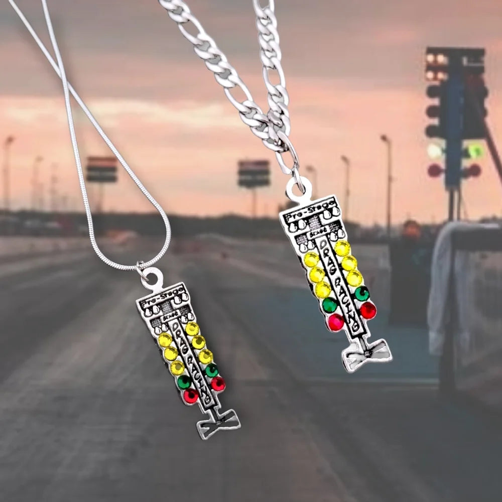 Drag Racing Tree Necklace – Garage Girls Jewelry
