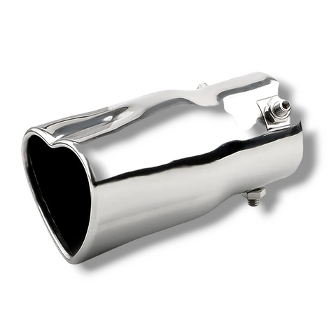 Heart Shaped - Single Exhaust Tip
