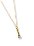 Gold Wrench Necklace