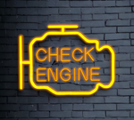 Check Engine Light Neon LED Sign
