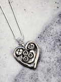 Steampunk Gear Necklace