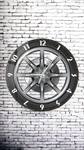 Wheel of Time Vinyl Record Wall Clock