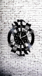 Tools of Time Vinyl Record Clock