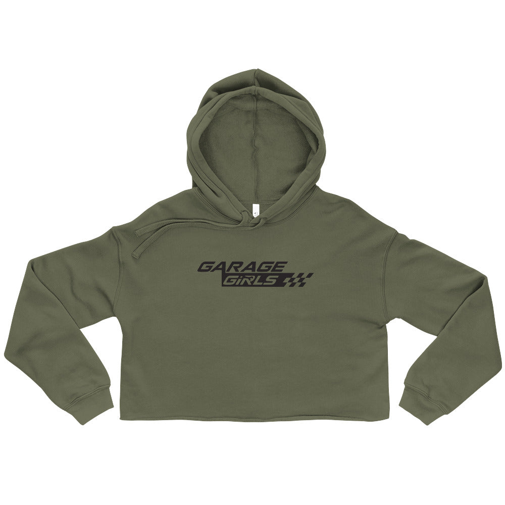 Garage Girls - Crop Hoodie (Black Logo) – Garage Girls Jewelry