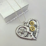Steampunk Gear Necklace