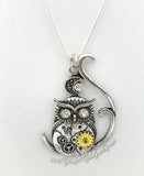 Steampunk Gear Necklace