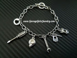 Car Part Charm Bracelet