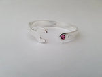 Crystal Wrench Bangle Bracelet