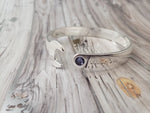 Crystal Wrench Bangle Bracelet