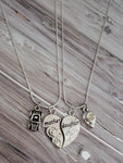 Mother & Daughter Car Part Necklaces