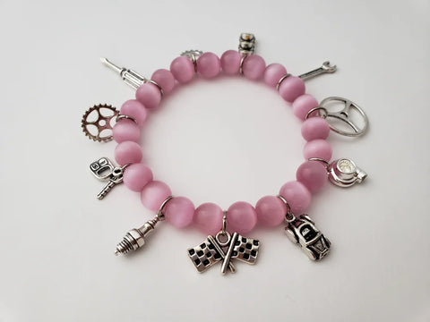 Car Part Charm Bracelet #3 - Driver's Bracelet