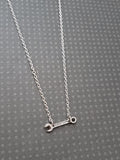 Floating Wrench Necklace