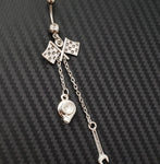 Layered Car Part Belly Ring