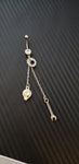 Layered Car Part Belly Ring