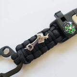 Piston Survival Paracord Keychain