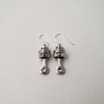 Piston Dangle Earrings