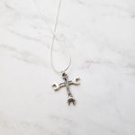 Cross Wrench Necklace