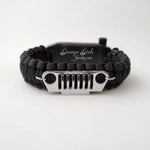 Jeep Survival Paracord Bracelet