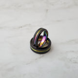 Neochrome Tungsten Carbide Ring