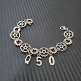 Heart & Gear Bracelet