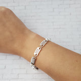 Jeep Grill Bracelet (Sterling Silver)