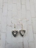 Rotary Engine Dangle Earrings