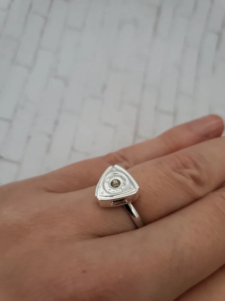 Rotary Engine Ring – Garage Girls Jewelry