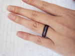 Neochrome Tungsten Carbide Ring