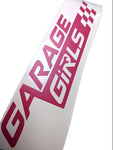 Garage Girls - Windshield Banner Vinyl Decal