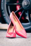 Red Lip Carbon Fiber Heels