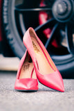 Red Lip Carbon Fiber Heels