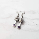 Piston Dangle Earrings