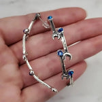 Mini Wrench Hoop Earrings