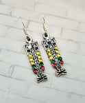 Drag Racing Tree Earrings