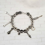 Hex Nut Car Part Charm Bracelet