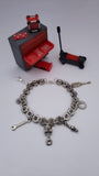 Hex Nut Car Part Charm Bracelet