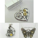 Steampunk Gear Necklace