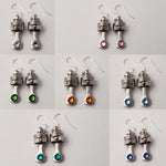 Piston Dangle Earrings