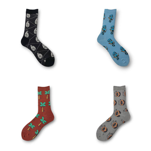 Car Part Socks (4Pck)