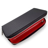 Carbon Fiber Zipper Wallet