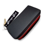 Carbon Fiber Zipper Wallet