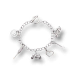 Street Bike Charm Bracelet